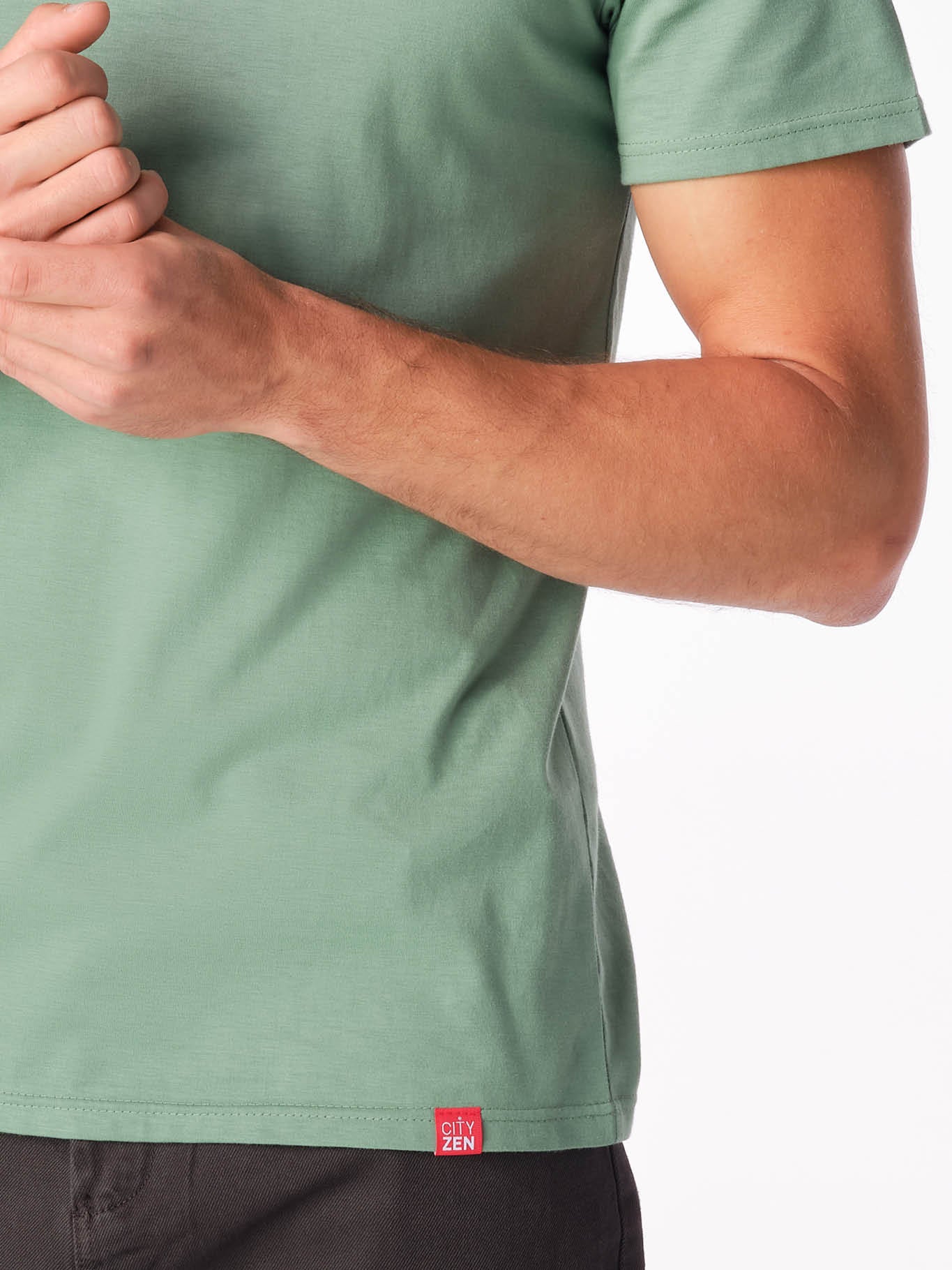 Antischweiß Herren Baumwollshirt CityZen® - Rundhals