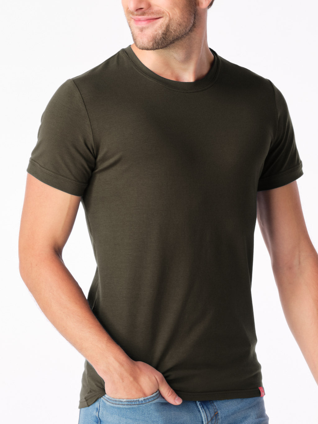 Antischweiß Herren Slim-Fit Shirt CityZen® - Rundhals