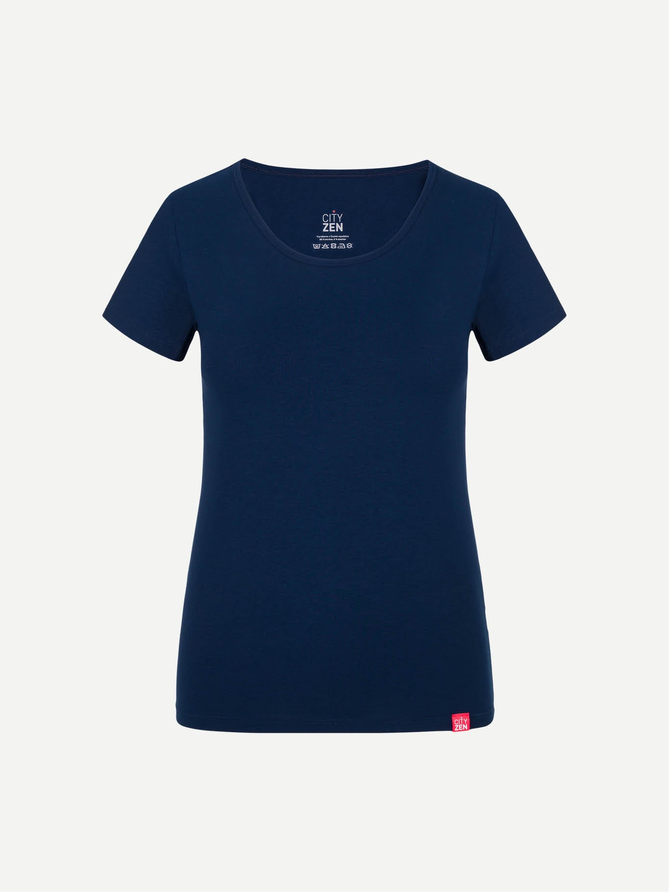 Schweißresistentes Damen Baumwollshirt CityZen® - Klassischer Schnitt