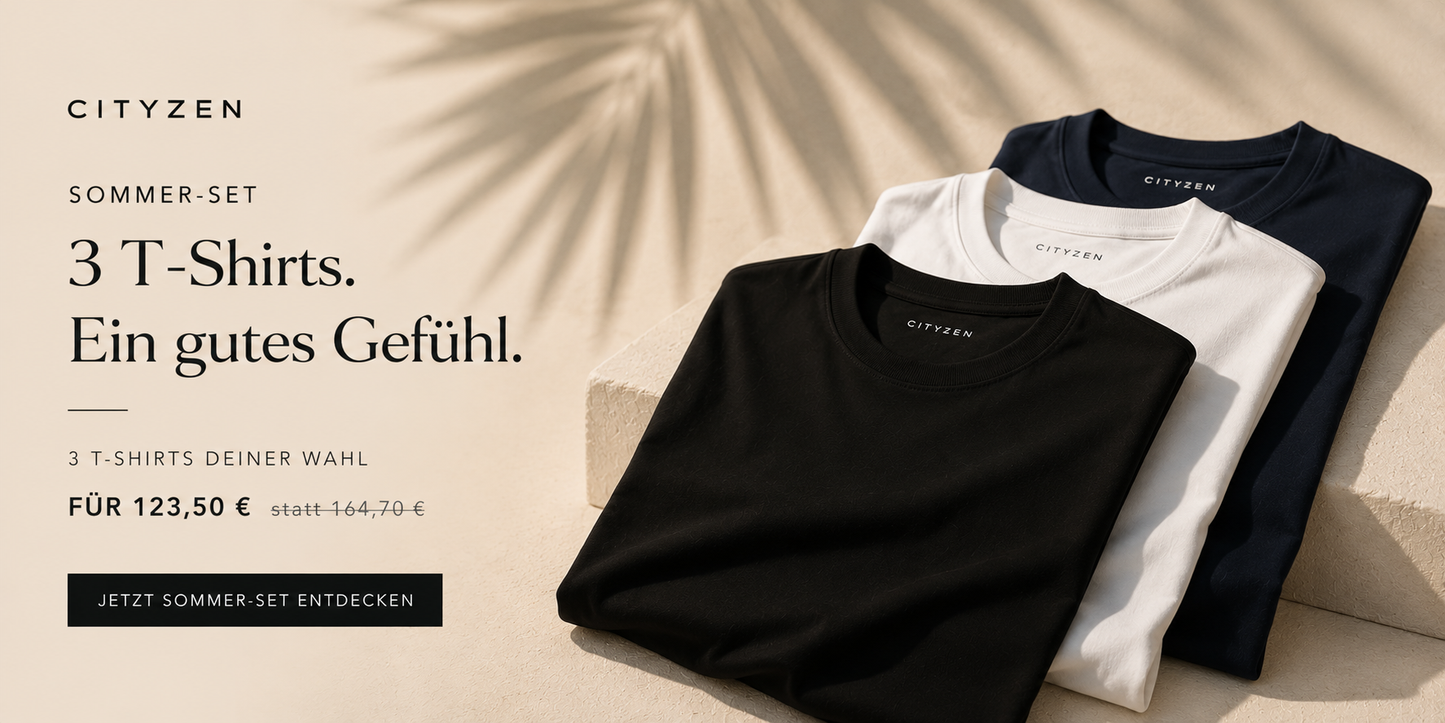 Sommer Set T-Shirts im 3er-Pack