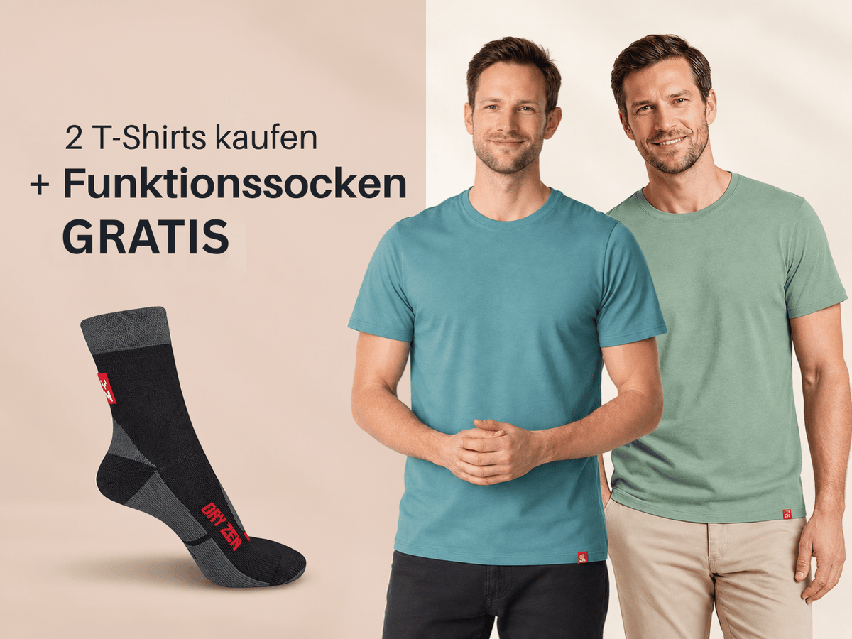 2 CityZen T-Shirts + gratis Socken