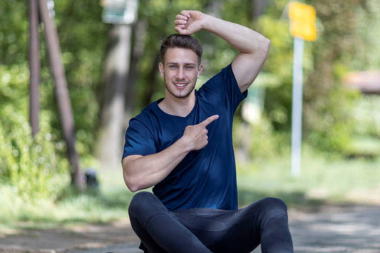 Unsere T-Shirts gegen Schweiß haben professionelle Tests bestanden