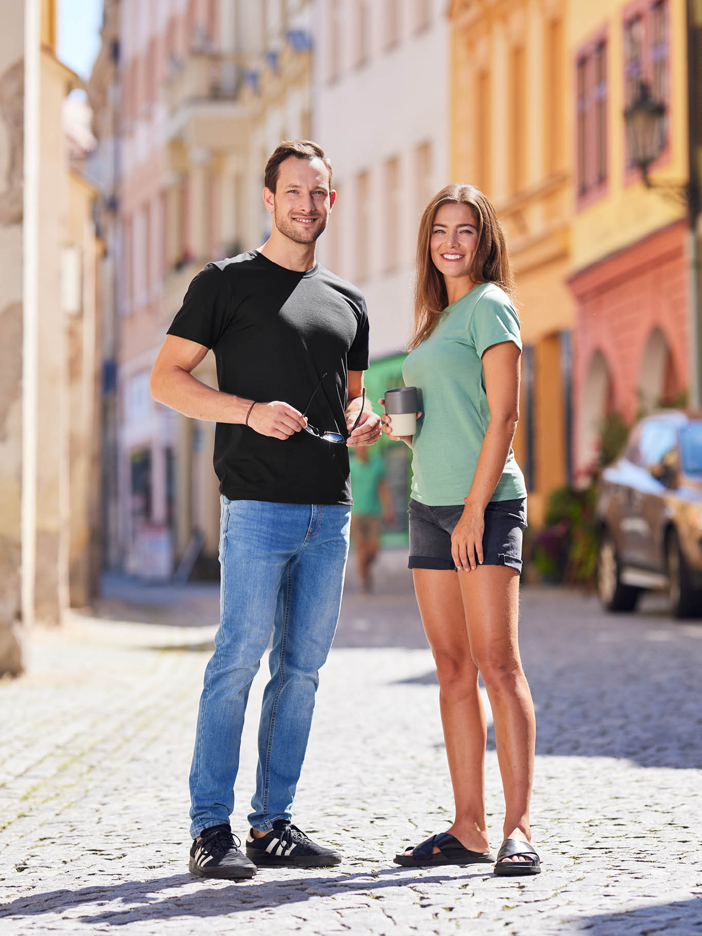 Antischweiß Herren Slim-Fit Shirt CityZen® - Rundhals