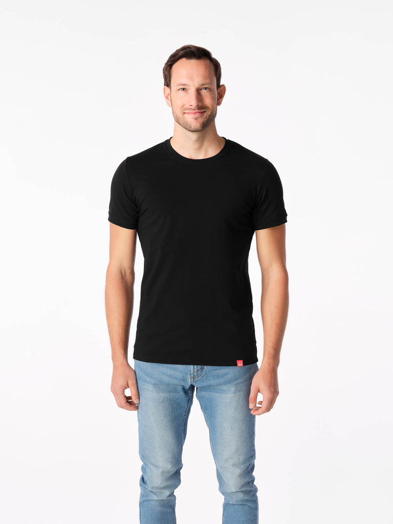 Antischweiß Herren Slim-Fit Shirt CityZen® - Rundhals