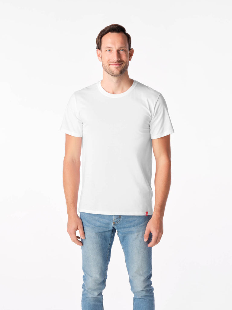 Antischweiß Herren Baumwollshirt CityZen® - Rundhals