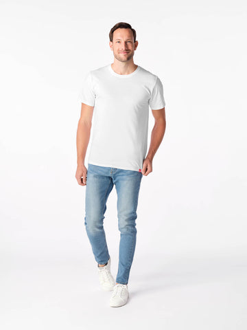 Antischweiß Herren Baumwollshirt CityZen® - Rundhals