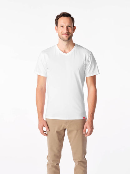Antischweiß Herren Baumwollshirt CityZen® - V-Ausschnitt BONDY