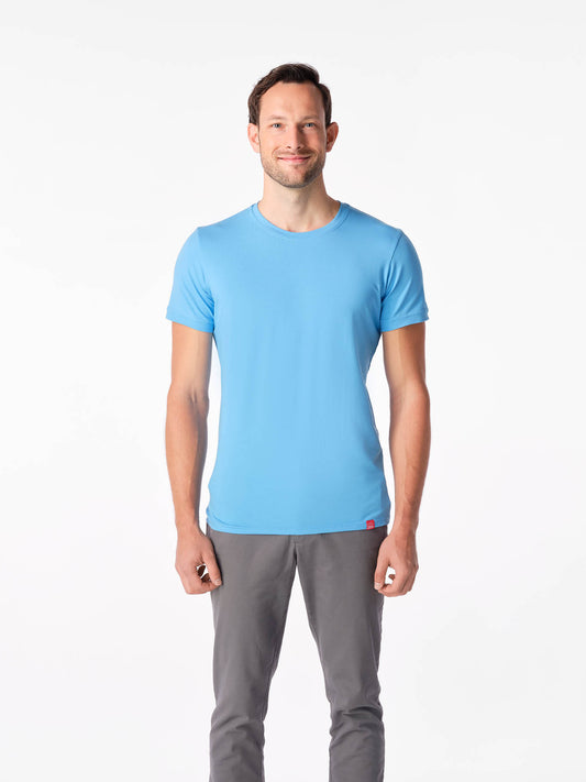 Antischweiß Herren Slim-Fit Shirt CityZen® - Rundhals