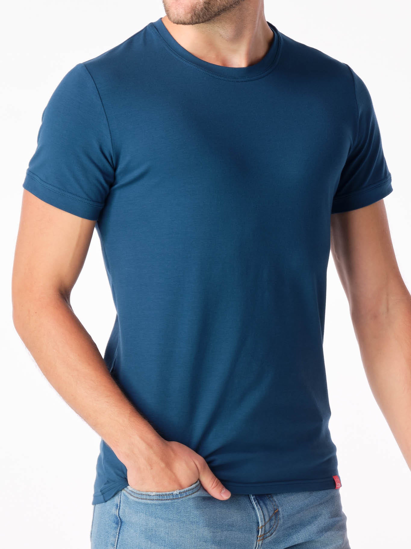 Antischweiß Herren Slim-Fit Shirt CityZen® - Rundhals