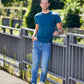 Antischweiß Herren Slim-Fit Shirt CityZen® - Rundhals
