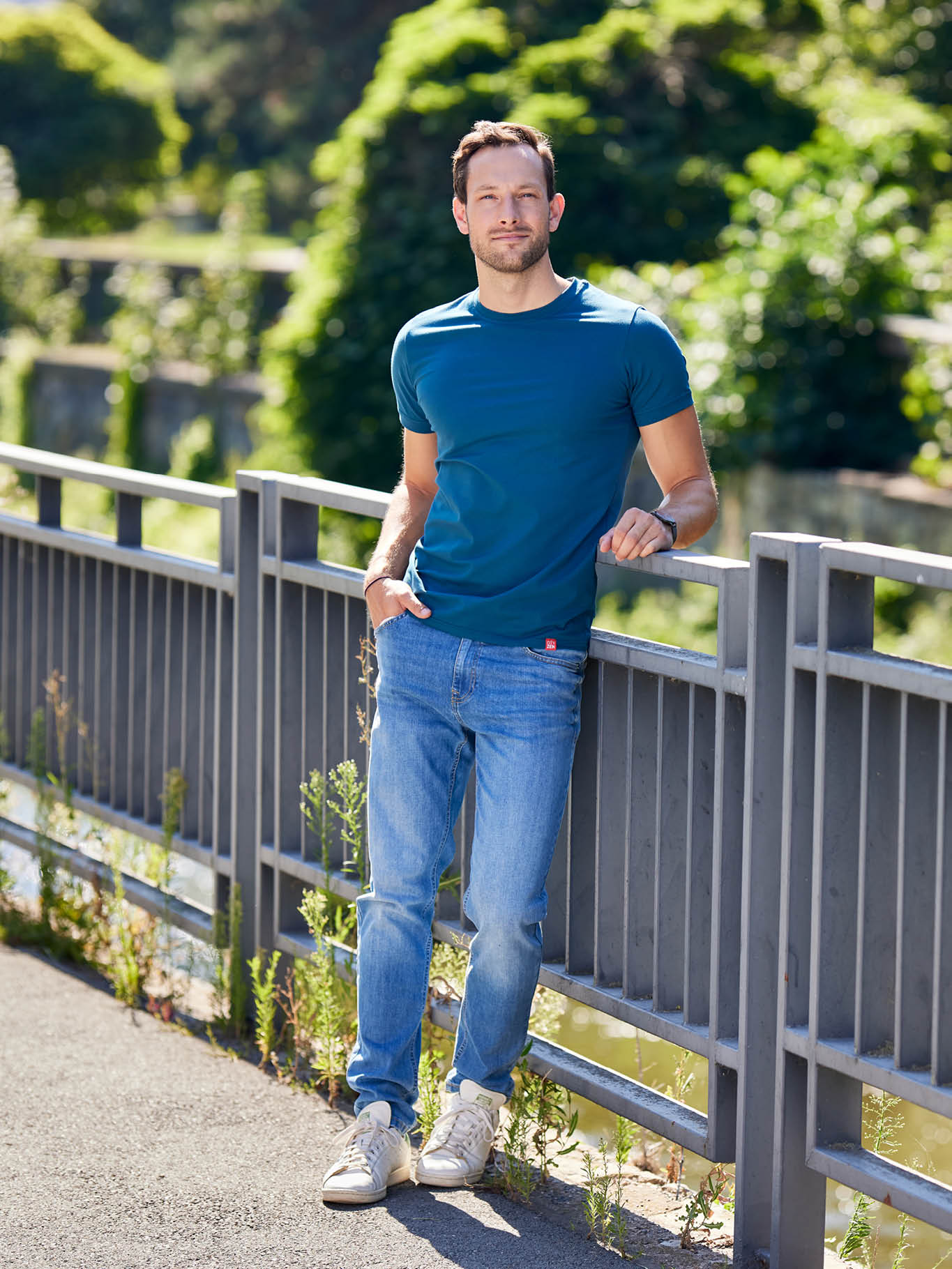 Antischweiß Herren Slim-Fit Shirt CityZen® - Rundhals