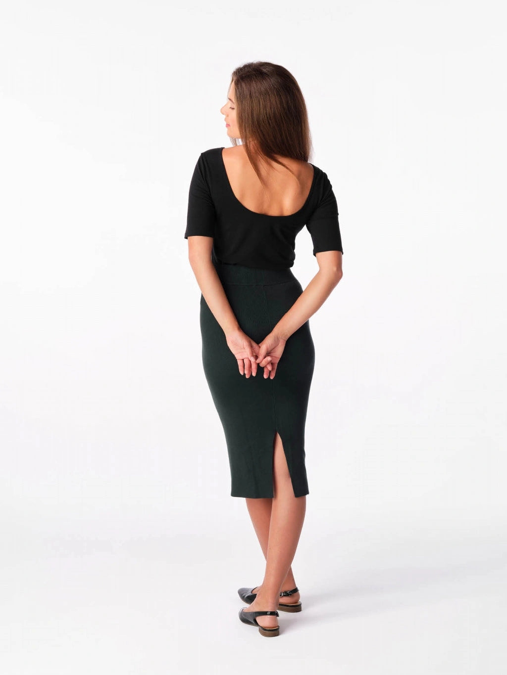 CityZen® Damen antischweiß T-Shirt ENNIS mit freiem Rücken