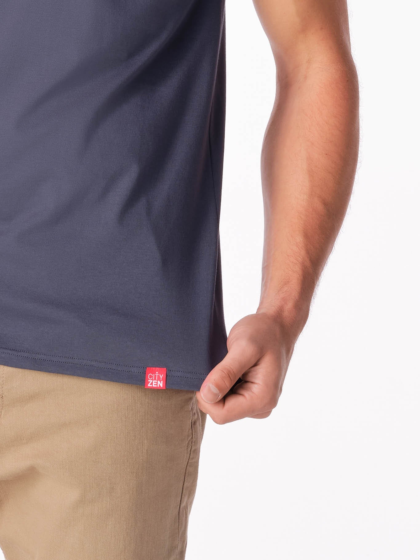 Antischweiß Herren Baumwollshirt CityZen® - V-Ausschnitt BONDY