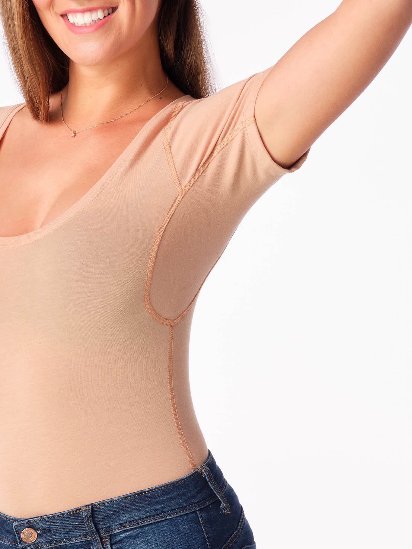 Antischweiß Damen Unterhemd CityZen® aus Baumwolle