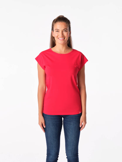 Schweißresistentes Damen Baumwollshirt CityZen® - Kimonoschnitt ALTA