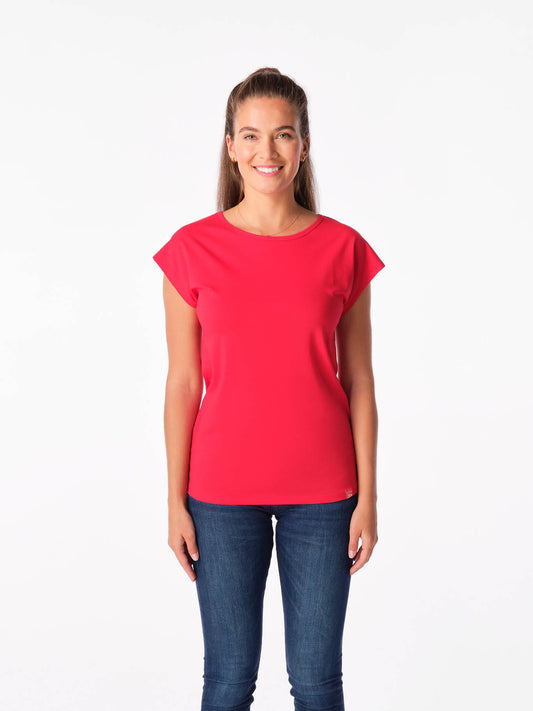 Schweißresistentes Damen Baumwollshirt CityZen® - Kimonoschnitt ALTA