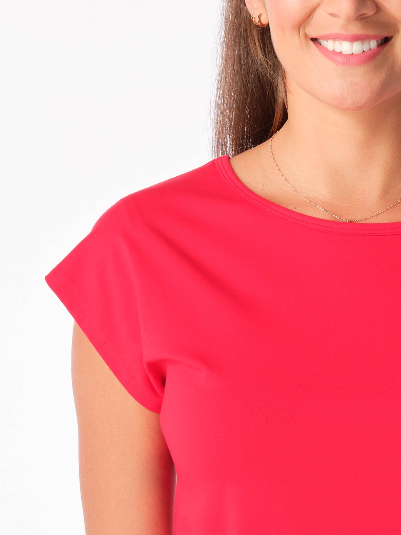 Schweißresistentes Damen Baumwollshirt CityZen® - Kimonoschnitt ALTA