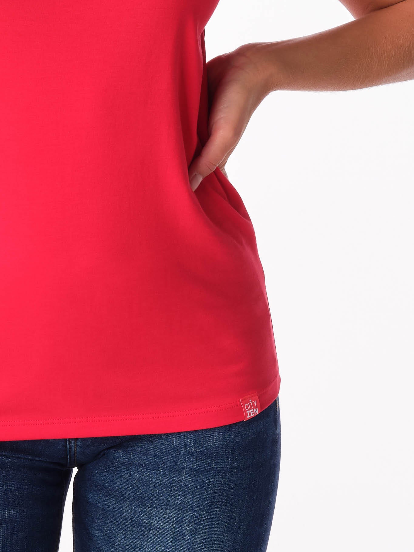 Schweißresistentes Damen Baumwollshirt CityZen® - Kimonoschnitt ALTA