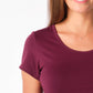 Schweißresistentes Damen Baumwollshirt CityZen® - Klassischer Schnitt