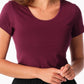 Schweißresistentes Damen Baumwollshirt CityZen® - Klassischer Schnitt