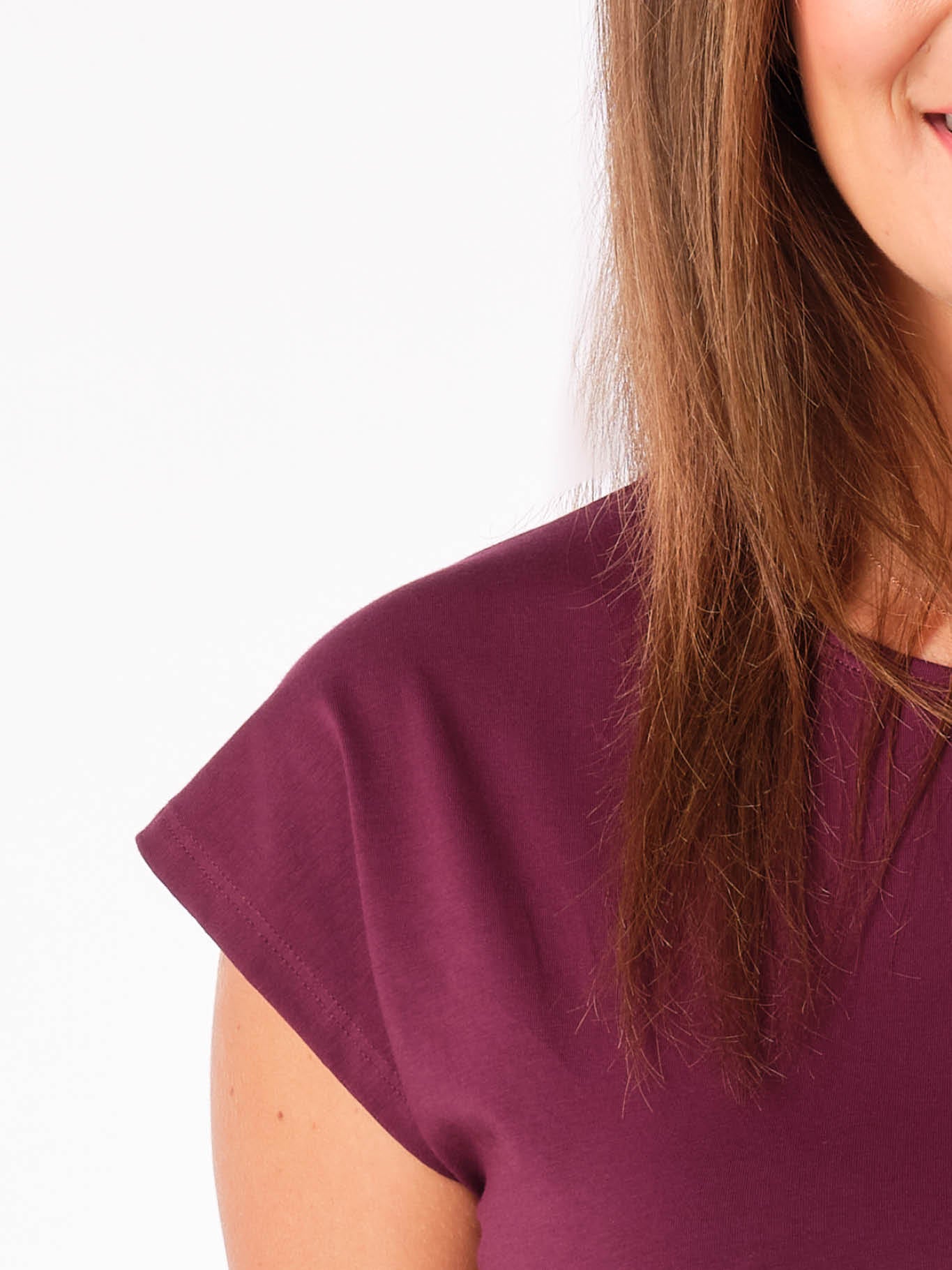 Schweißresistentes Damen Baumwollshirt CityZen® - Kimonoschnitt ALTA