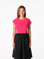 Schweißresistentes Damen Baumwollshirt CityZen® - Kimonoschnitt ALTA