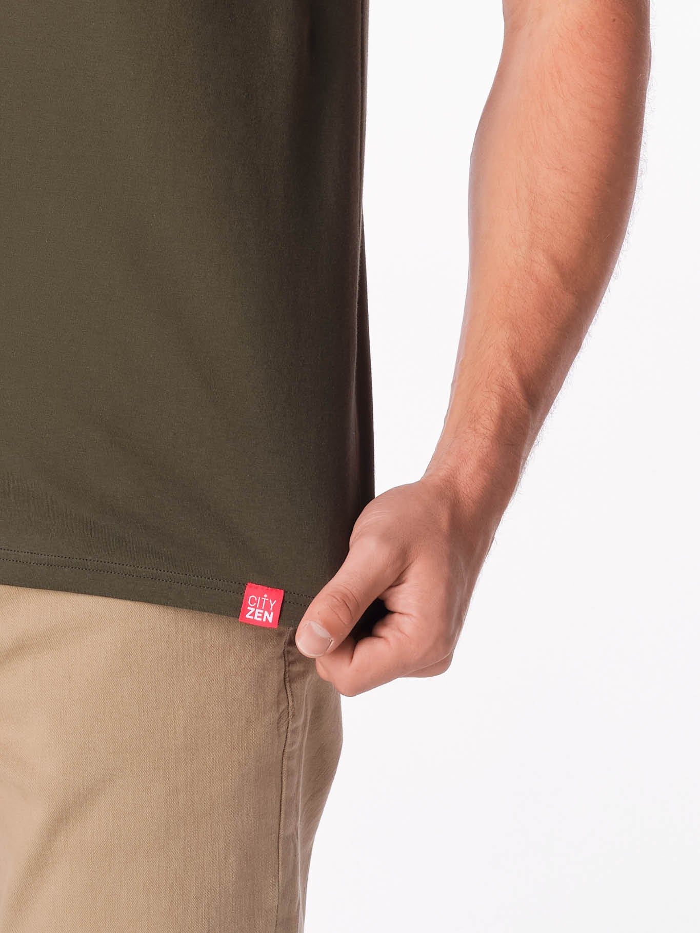 Antischweiß Herren Baumwollshirt CityZen® - Rundhals