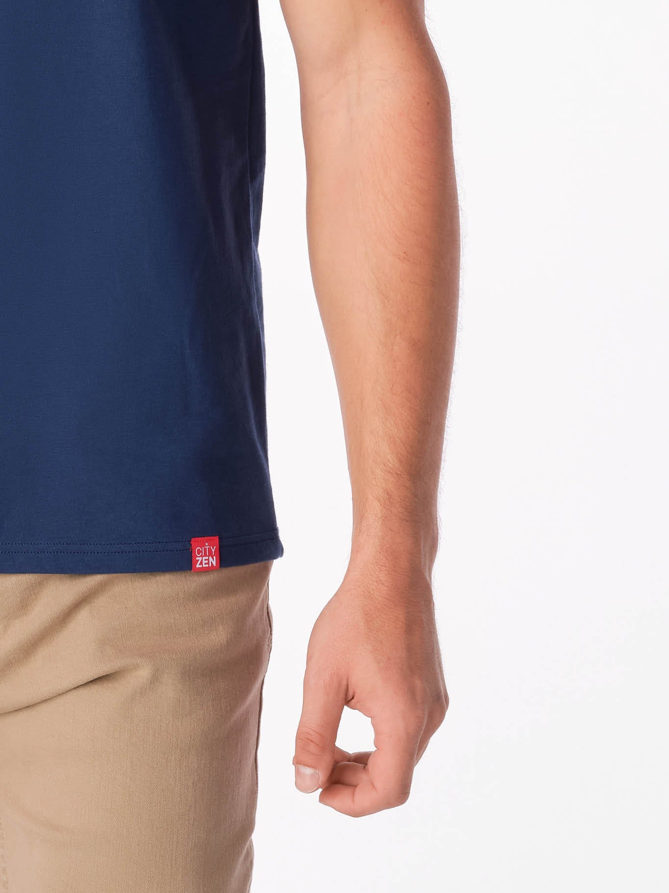 Antischweiß Herren Baumwollshirt CityZen® - Rundhals