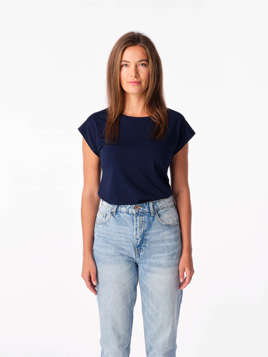Schweißresistentes Damen Baumwollshirt CityZen® - Kimonoschnitt ALTA