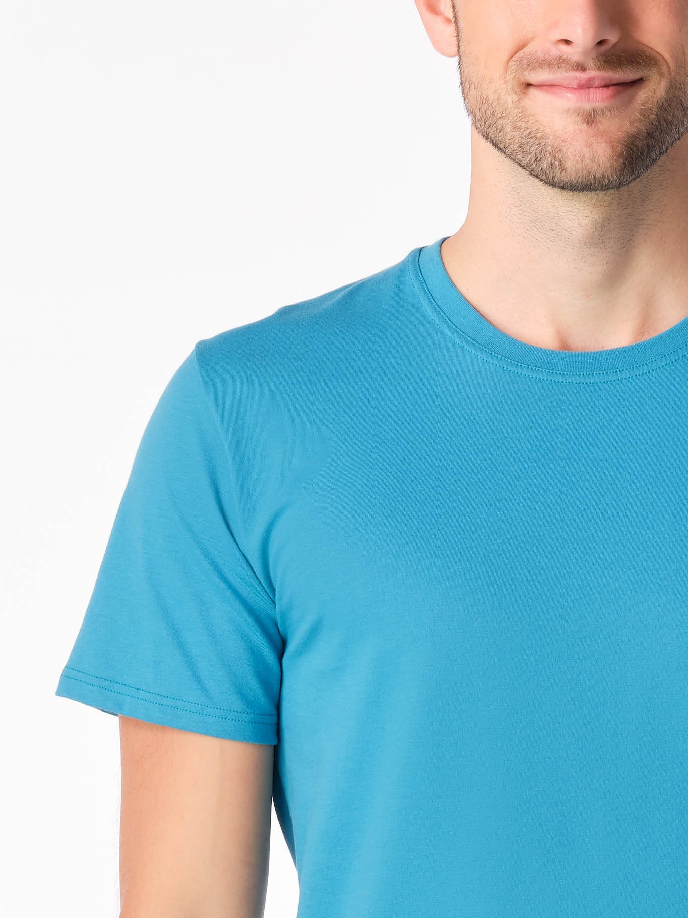 Antischweiß Herren Baumwollshirt CityZen® - Rundhals