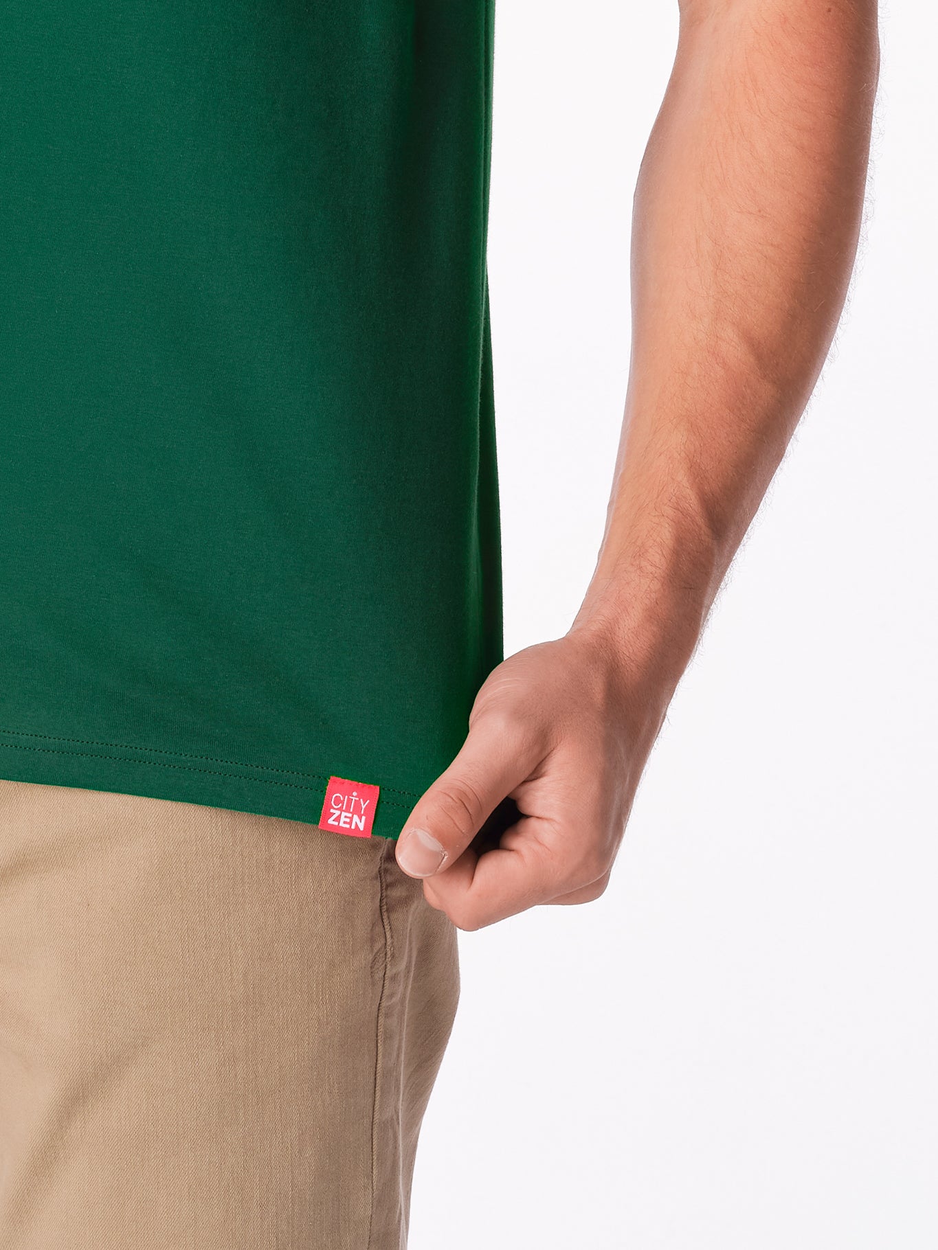 Antischweiß Herren Baumwollshirt CityZen® - Rundhals