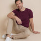 Antischweiß Herren Baumwollshirt CityZen® - Rundhals
