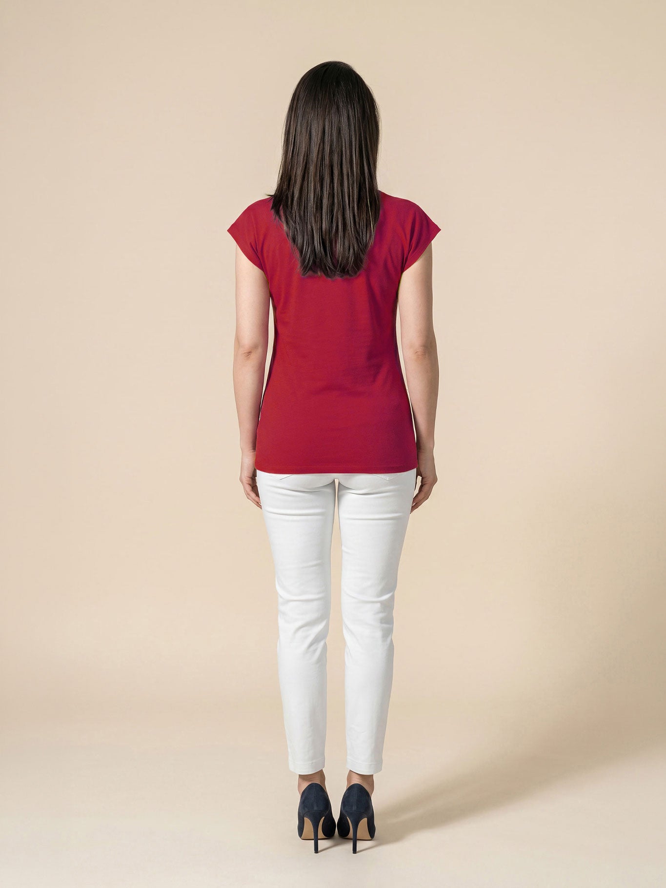 Schweißresistentes Damen Baumwollshirt CityZen® - Kimonoschnitt ALTA