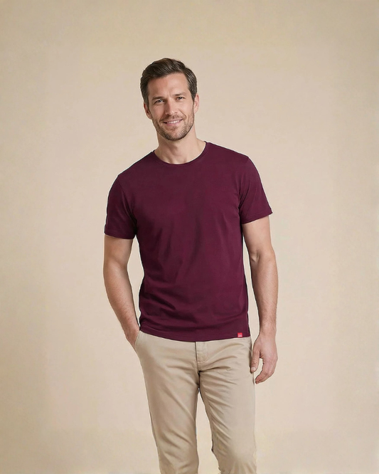Antischweiß Herren Baumwollshirt CityZen® - Rundhals