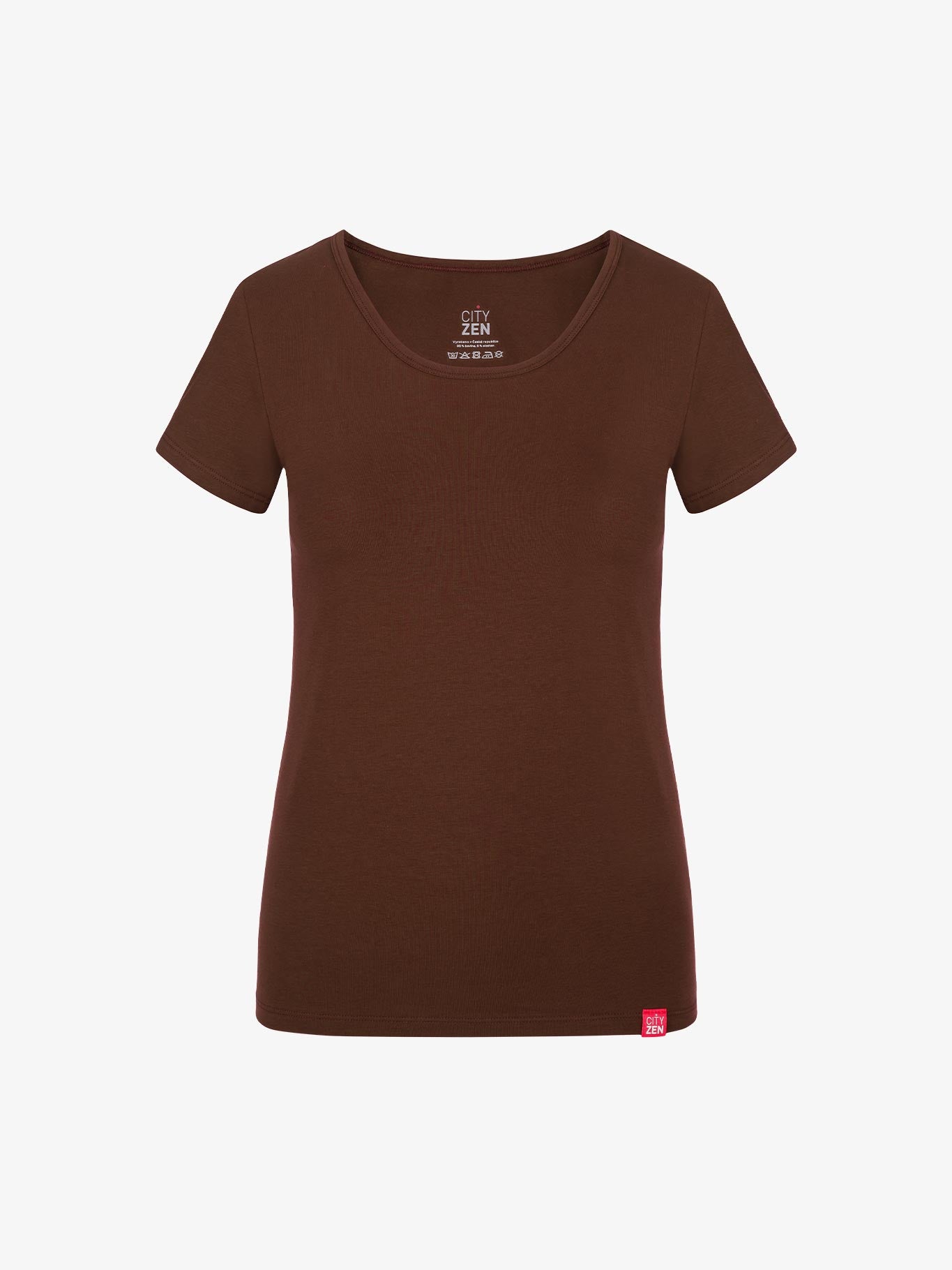 Schweißresistentes Damen Baumwollshirt CityZen® - Klassischer Schnitt