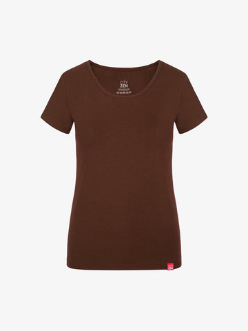 Schweißresistentes Damen Baumwollshirt CityZen® - Klassischer Schnitt