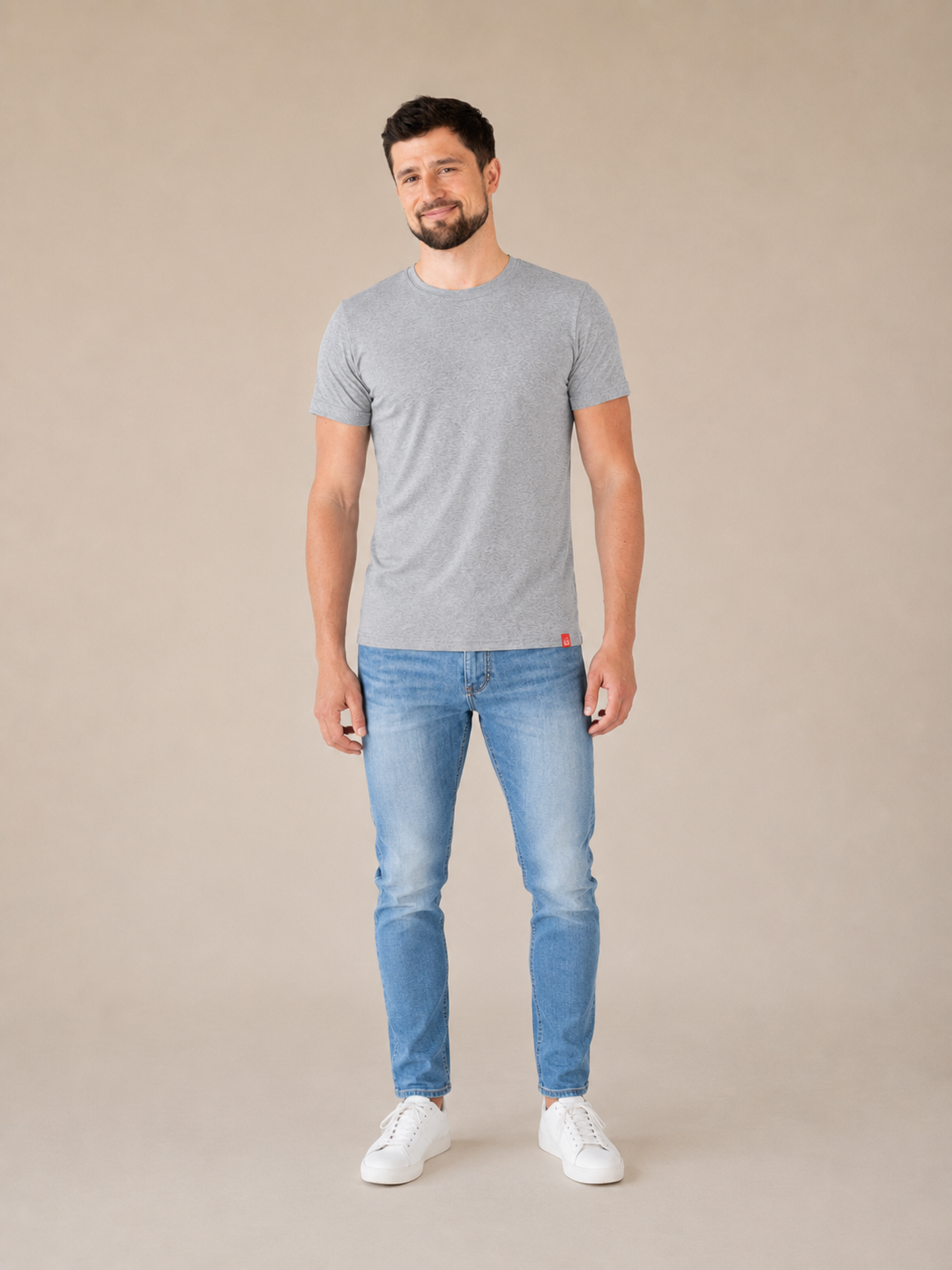 Antischweiß Herren Slim-Fit Shirt CityZen® - Rundhals