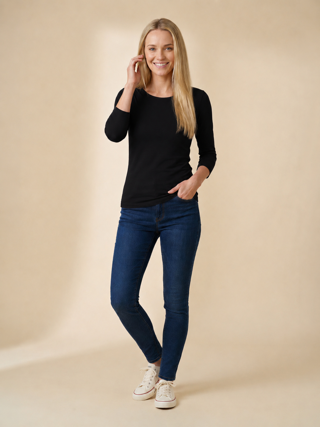 CityZen®  Damen 3/4 - Langarmshirt DIEZ