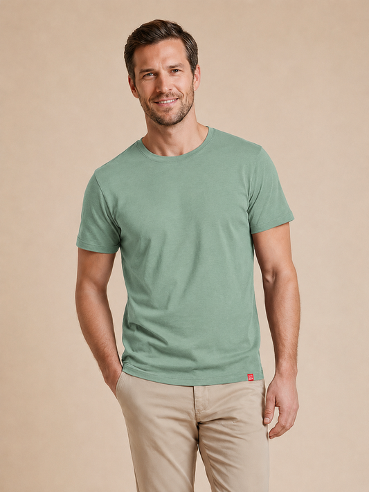 Antischweiß Herren Baumwollshirt CityZen® - Rundhals