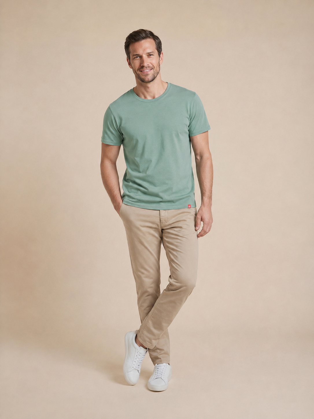 Antischweiß Herren Baumwollshirt CityZen® - Rundhals