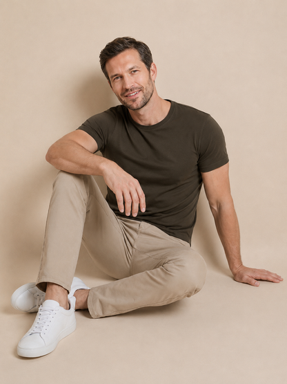 Antischweiß Herren Slim-Fit Shirt CityZen® - Rundhals