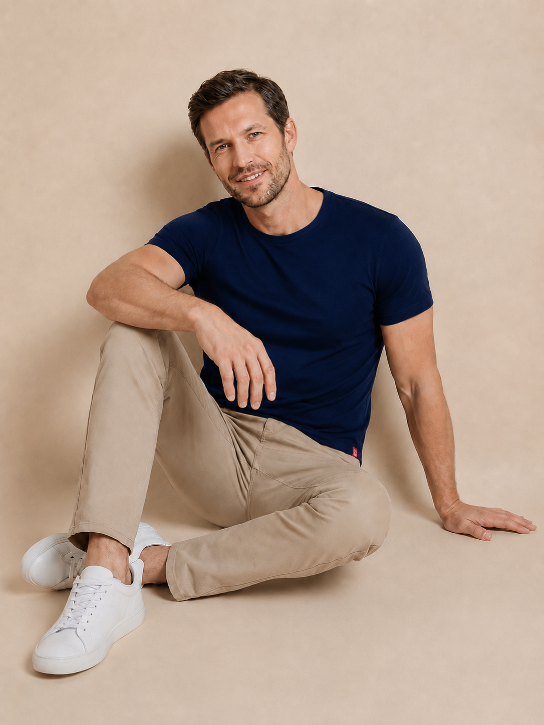 Antischweiß Herren Slim-Fit Shirt CityZen® - Rundhals