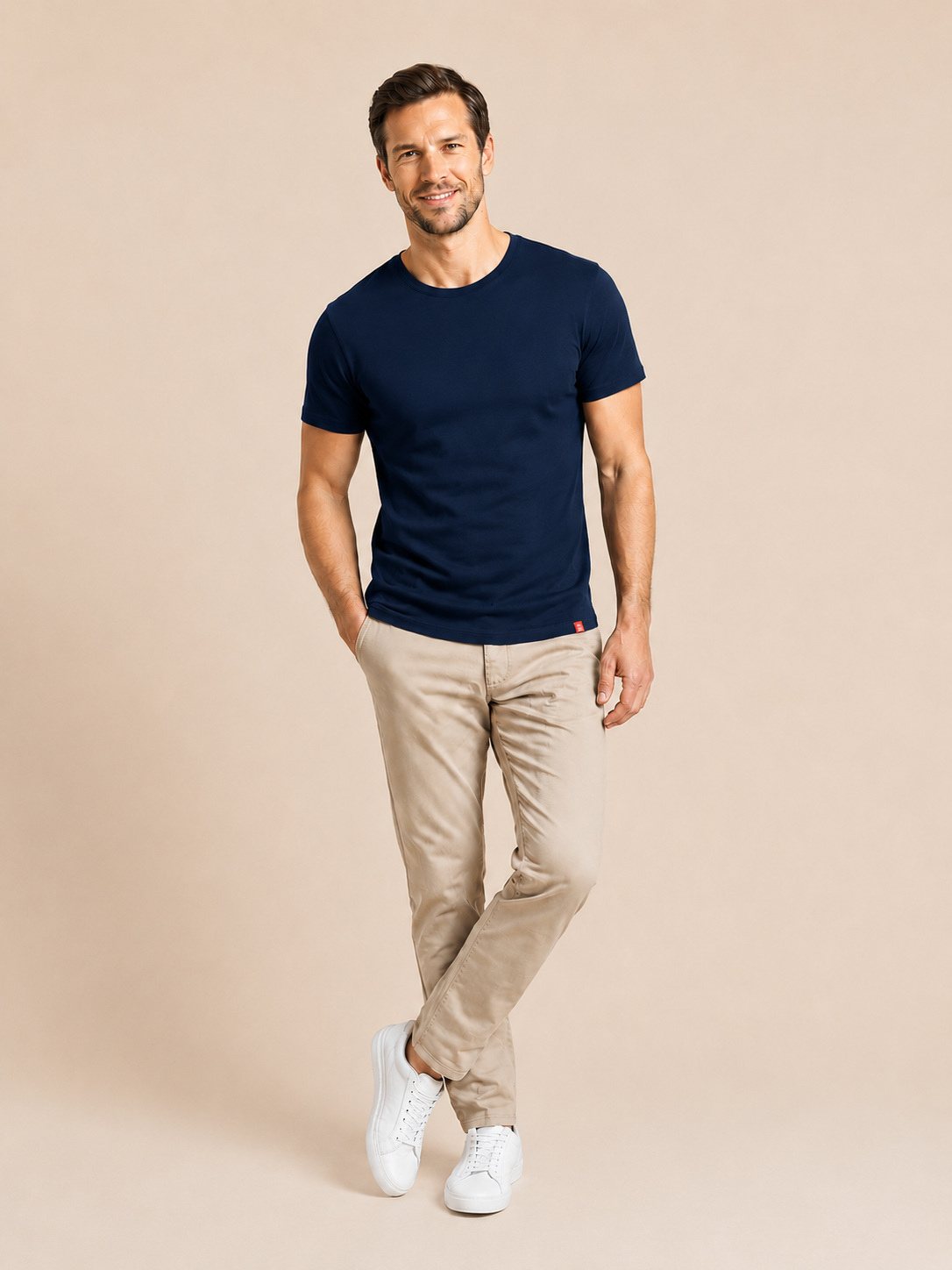 Antischweiß Herren Slim-Fit Shirt CityZen® - Rundhals