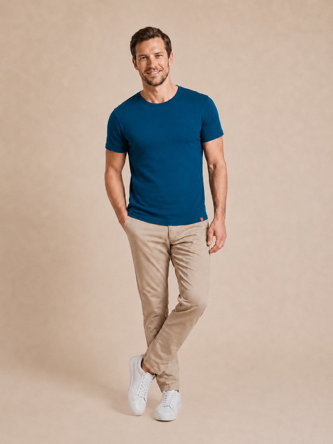Antischweiß Herren Slim-Fit Shirt CityZen® - Rundhals