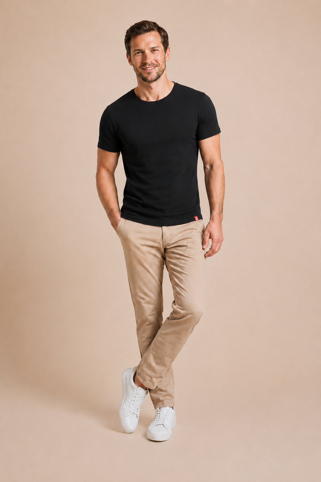 Antischweiß Herren Slim-Fit Shirt CityZen® - Rundhals