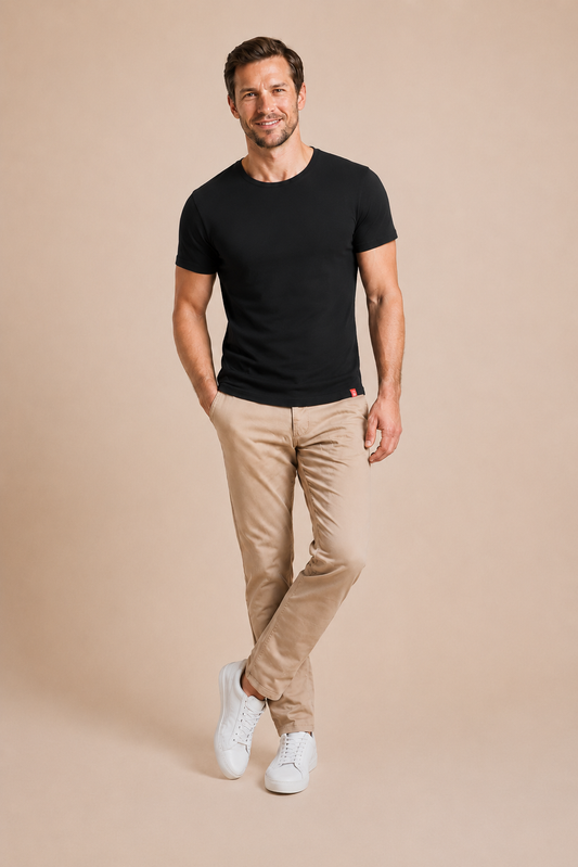 Antischweiß Herren Slim-Fit Shirt CityZen® - Rundhals