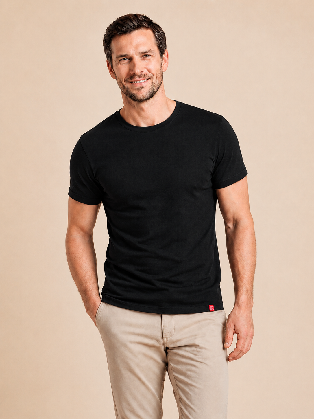 Antischweiß Herren Slim-Fit Shirt CityZen® - Rundhals