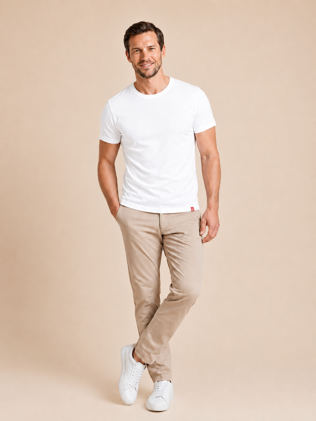 Antischweiß Herren Slim-Fit Shirt CityZen® - Rundhals