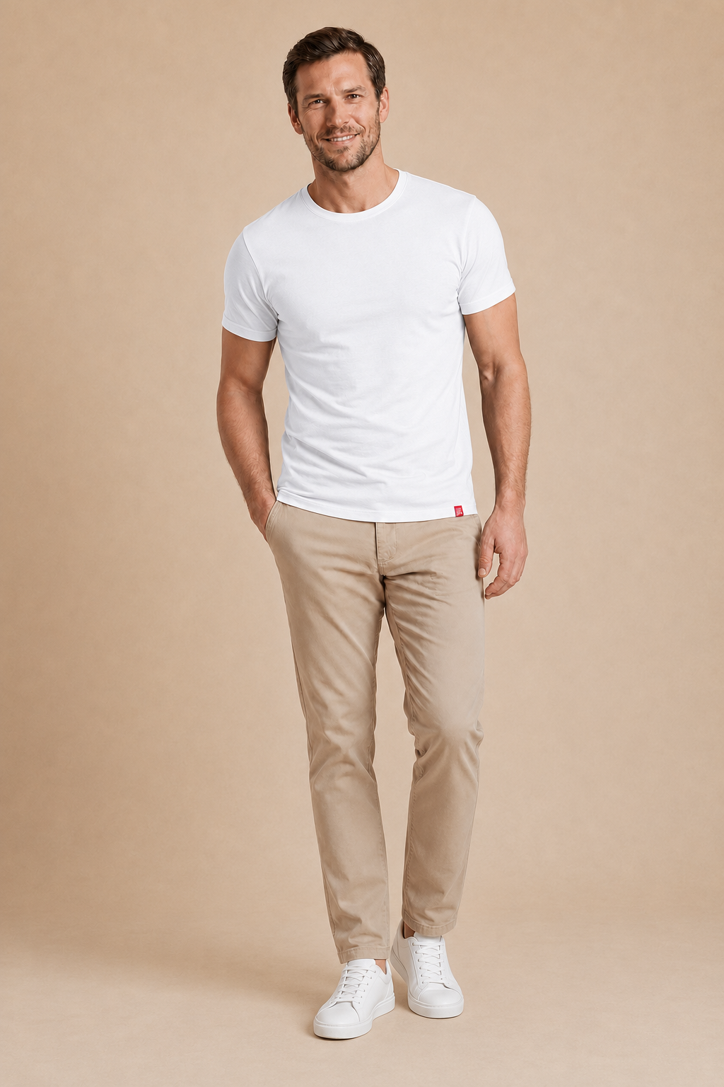 Antischweiß Herren Slim-Fit Shirt CityZen® - Rundhals