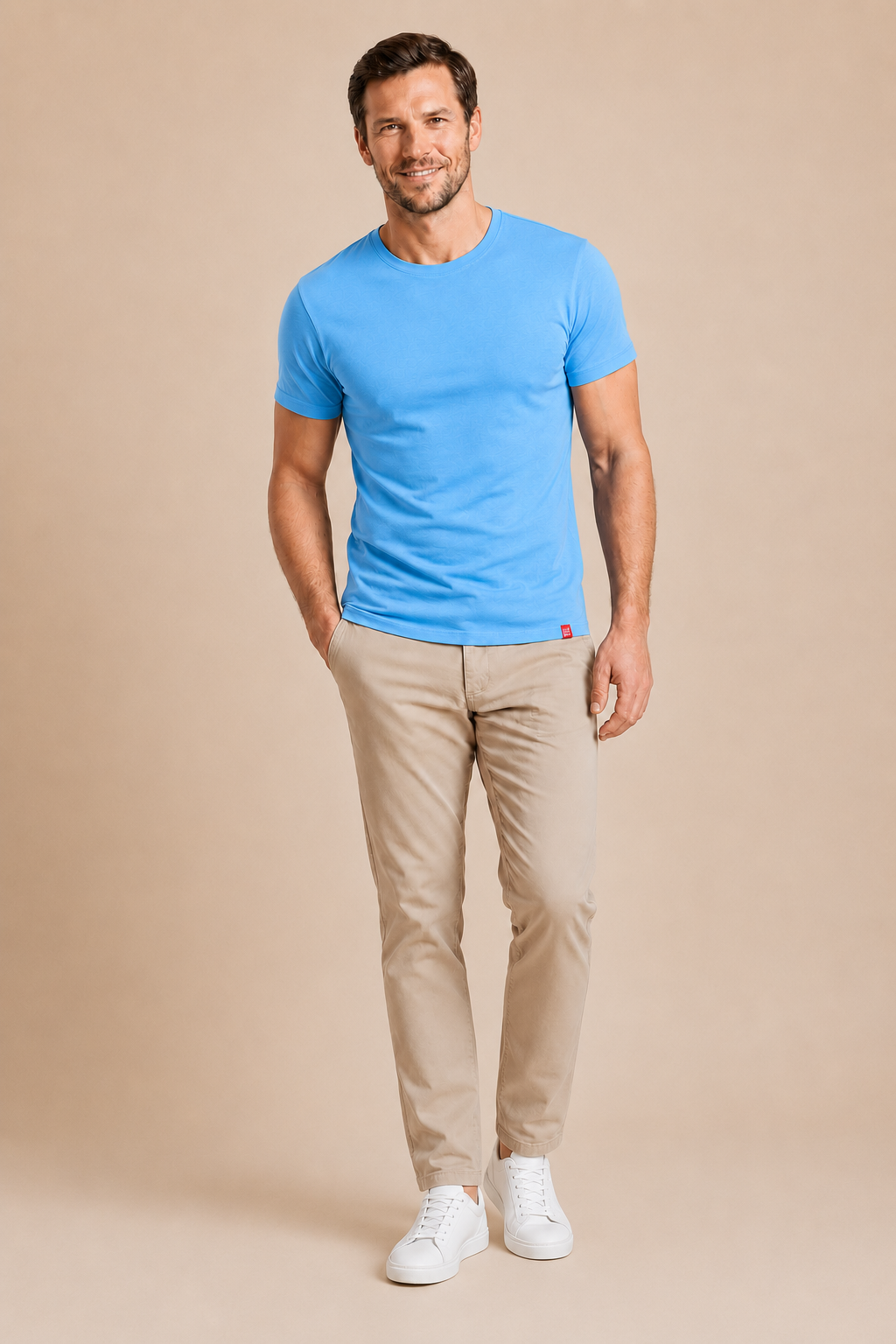 Antischweiß Herren Slim-Fit Shirt CityZen® - Rundhals